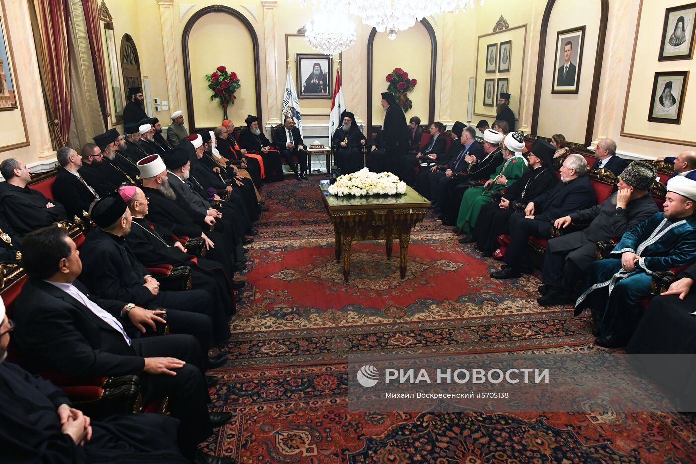 Визит делегации российских религиозных деятелей в Сирию