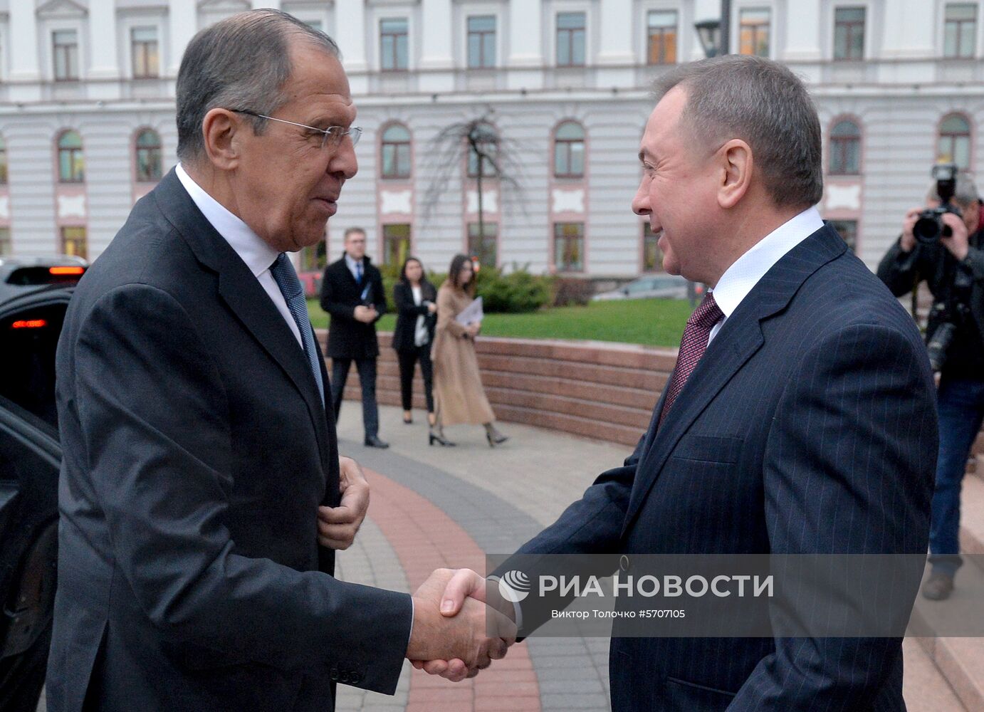 Рабочий визит главы МИД РФ С. Лаврова в Минск