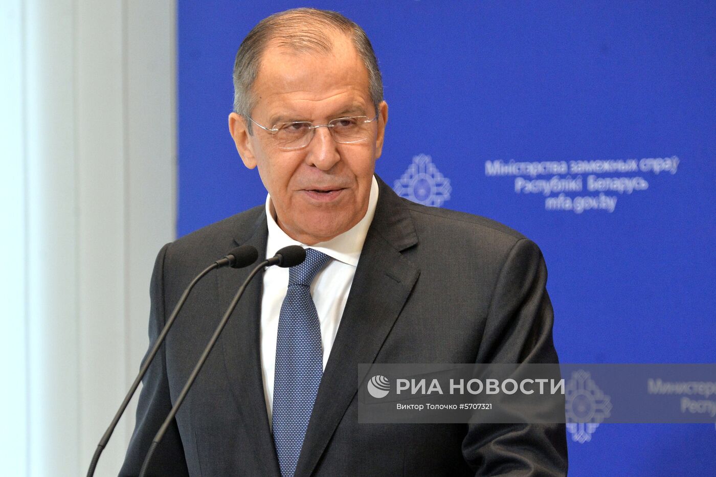 Рабочий визит главы МИД РФ С. Лаврова в Минск