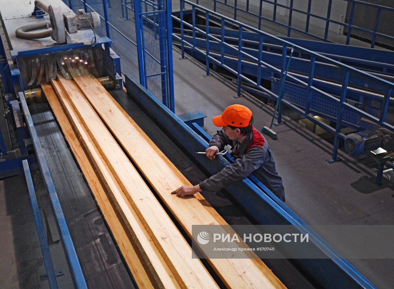 Лесопильное производство АО "Краслесинвест" в Красноярском крае