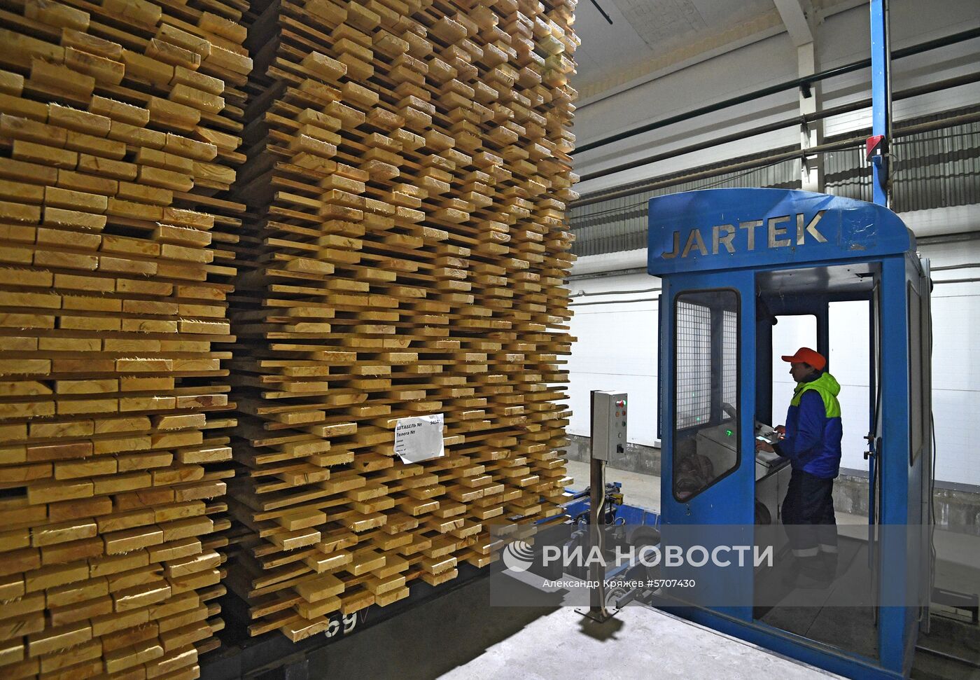 Лесопильное производство АО "Краслесинвест" в Красноярском крае