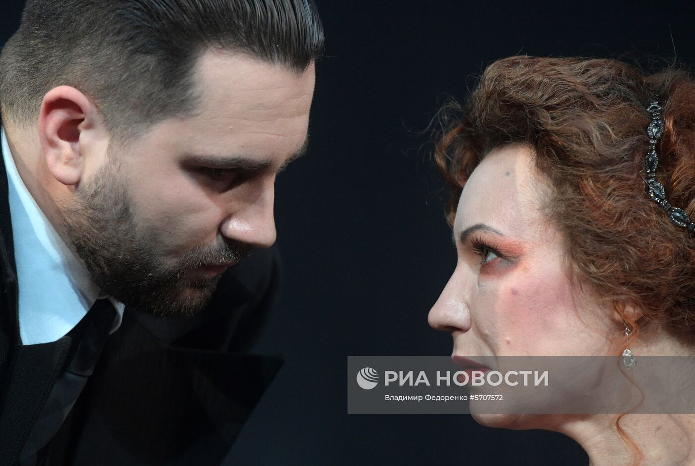 Спектакль "Брюсов переулок" в театре им. Е. Вахтангова