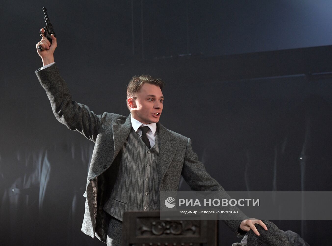 Спектакль "Брюсов переулок" в театре им. Е. Вахтангова