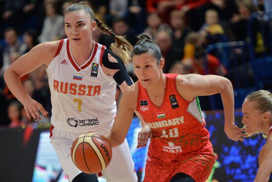 Баскетбол. Женщины. Отборочный матч ЧЕ-2019. Россия - Венгрия