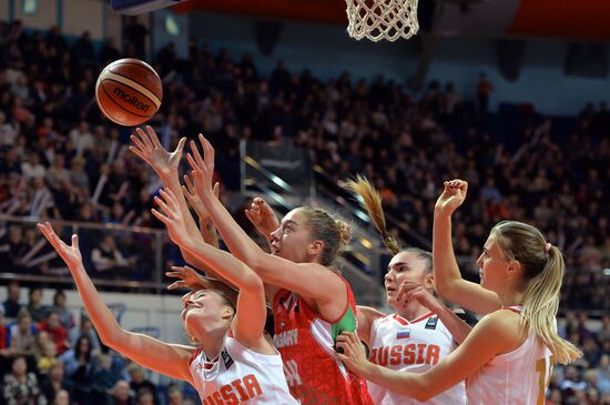 Баскетбол. Женщины. Отборочный матч ЧЕ-2019. Россия - Венгрия