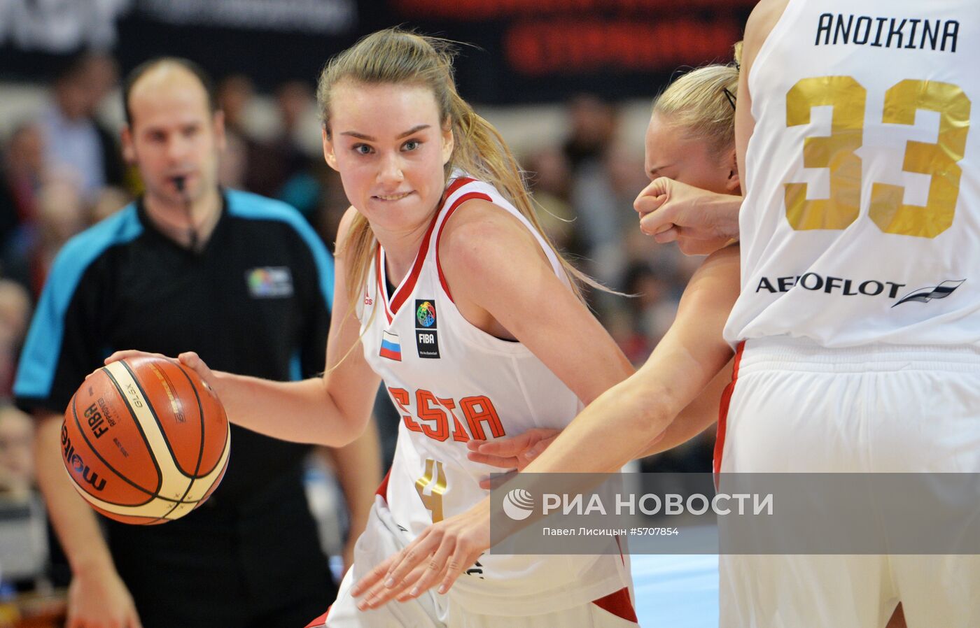 Баскетбол. Женщины. Отборочный матч ЧЕ-2019. Россия - Венгрия