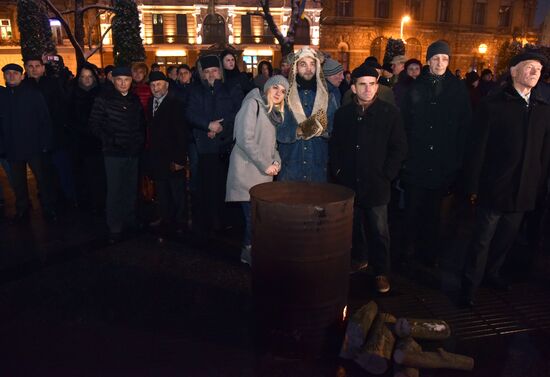 Акции к 5-летию начала событий на киевском Майдане