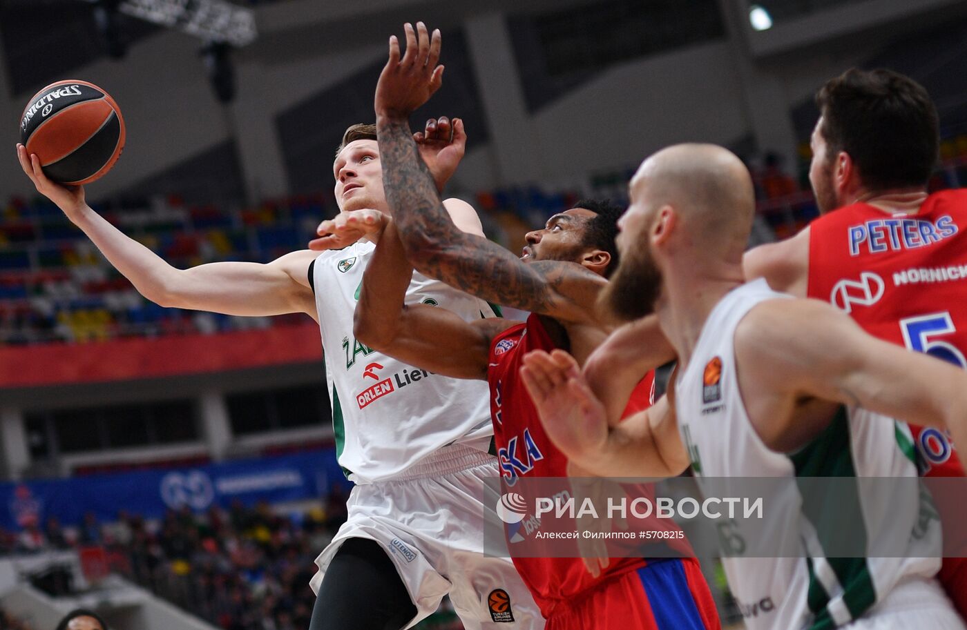 Баскетбол. Евролига. Матч ЦСКА - "Жальгирис"