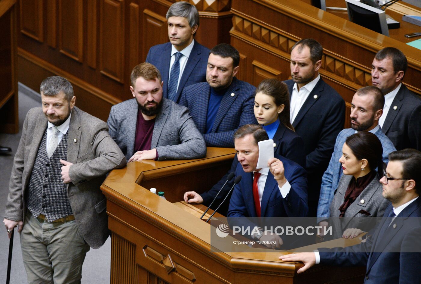 Заседание Верховной рады Украины