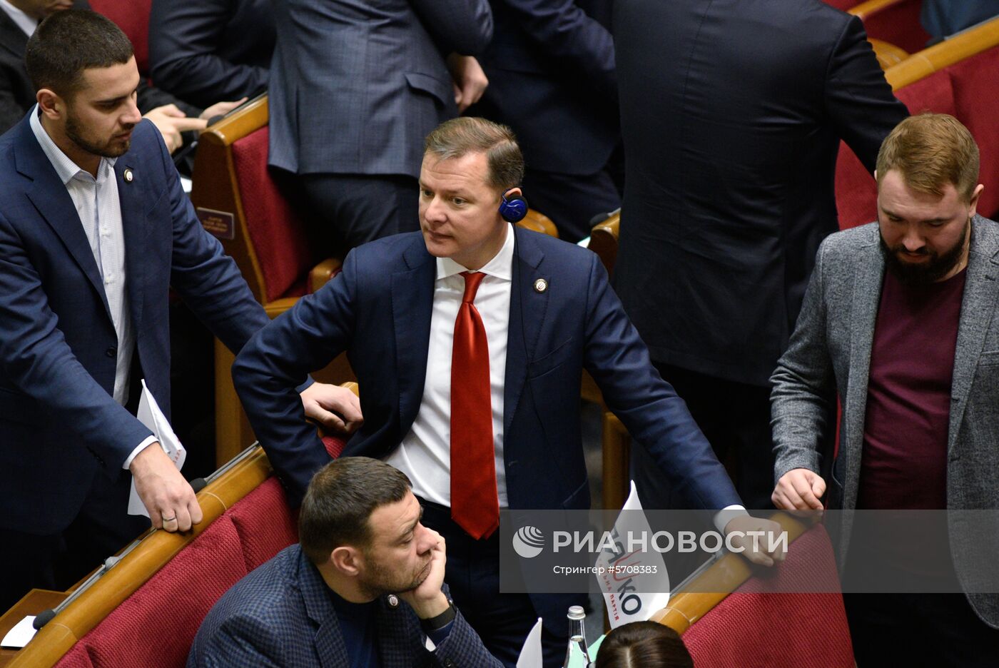 Заседание Верховной рады Украины