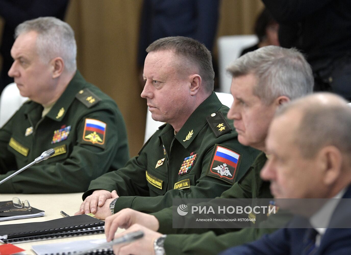 Рабочая поездка президента РФ В. Путина в Анапу