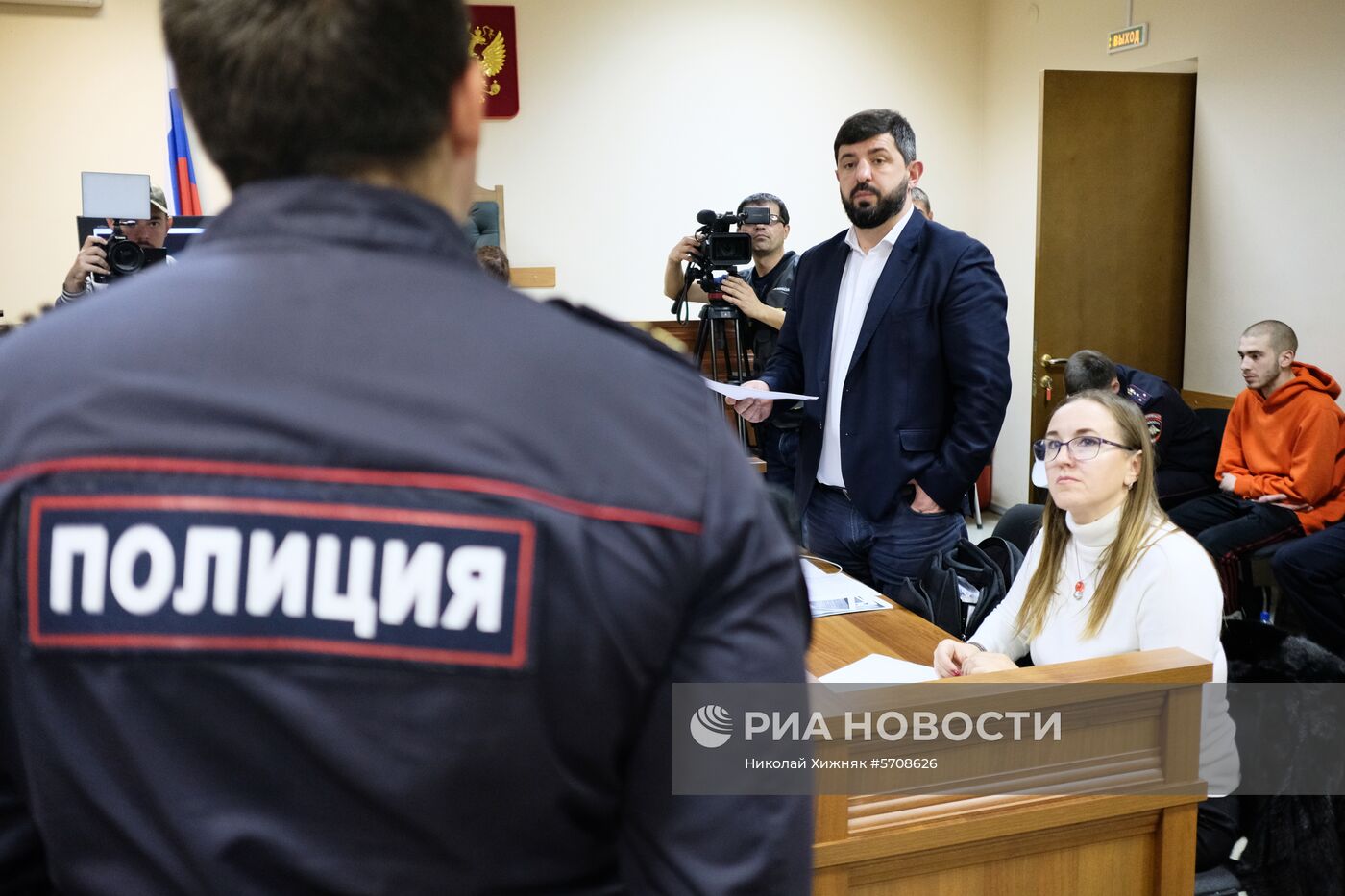 Заседание суда по делу рэпера Хаски (Дмитрия Кузнецова) в Краснодаре
