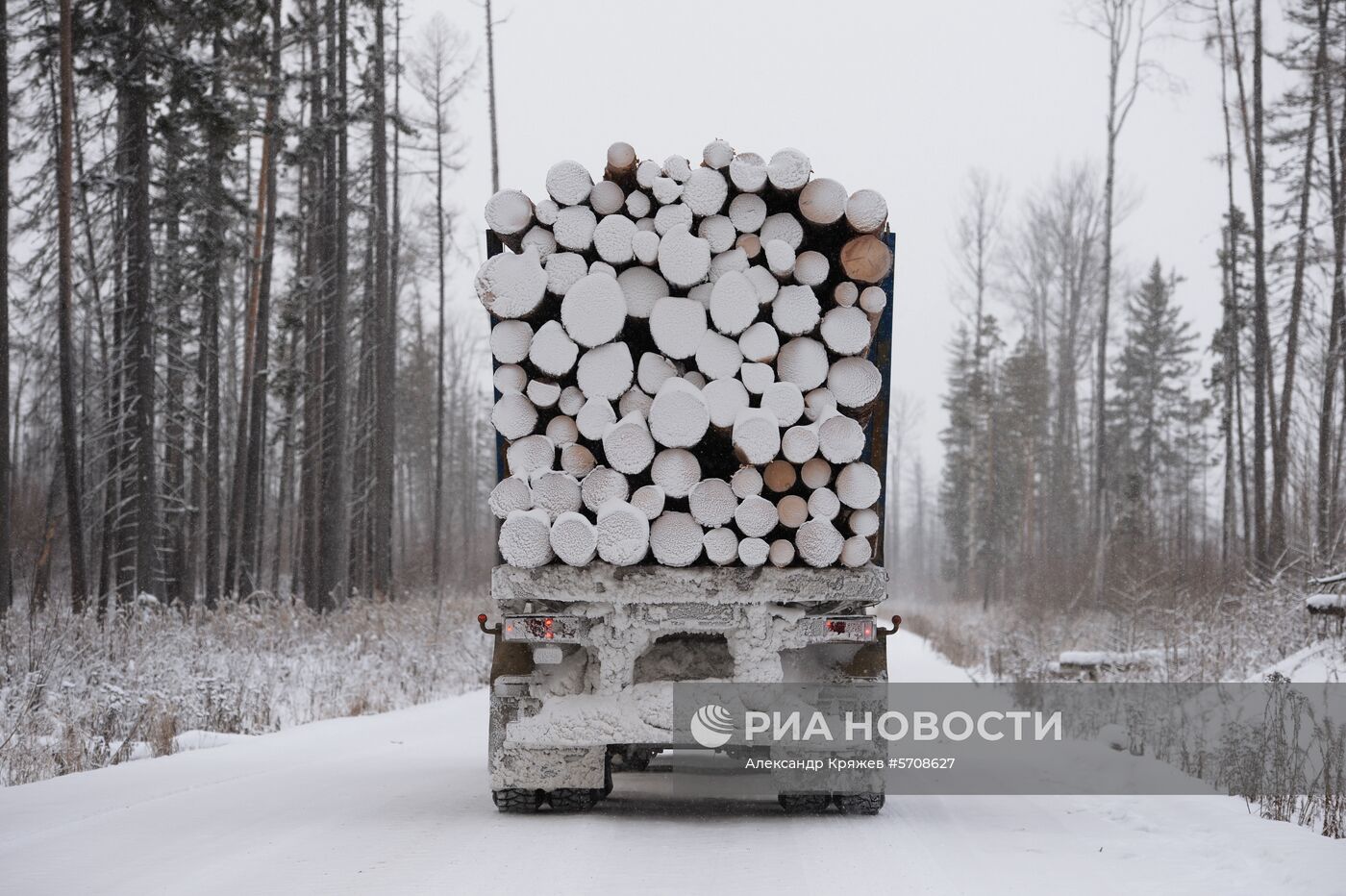 Лесопильное производство АО "Краслесинвест" в Красноярском крае