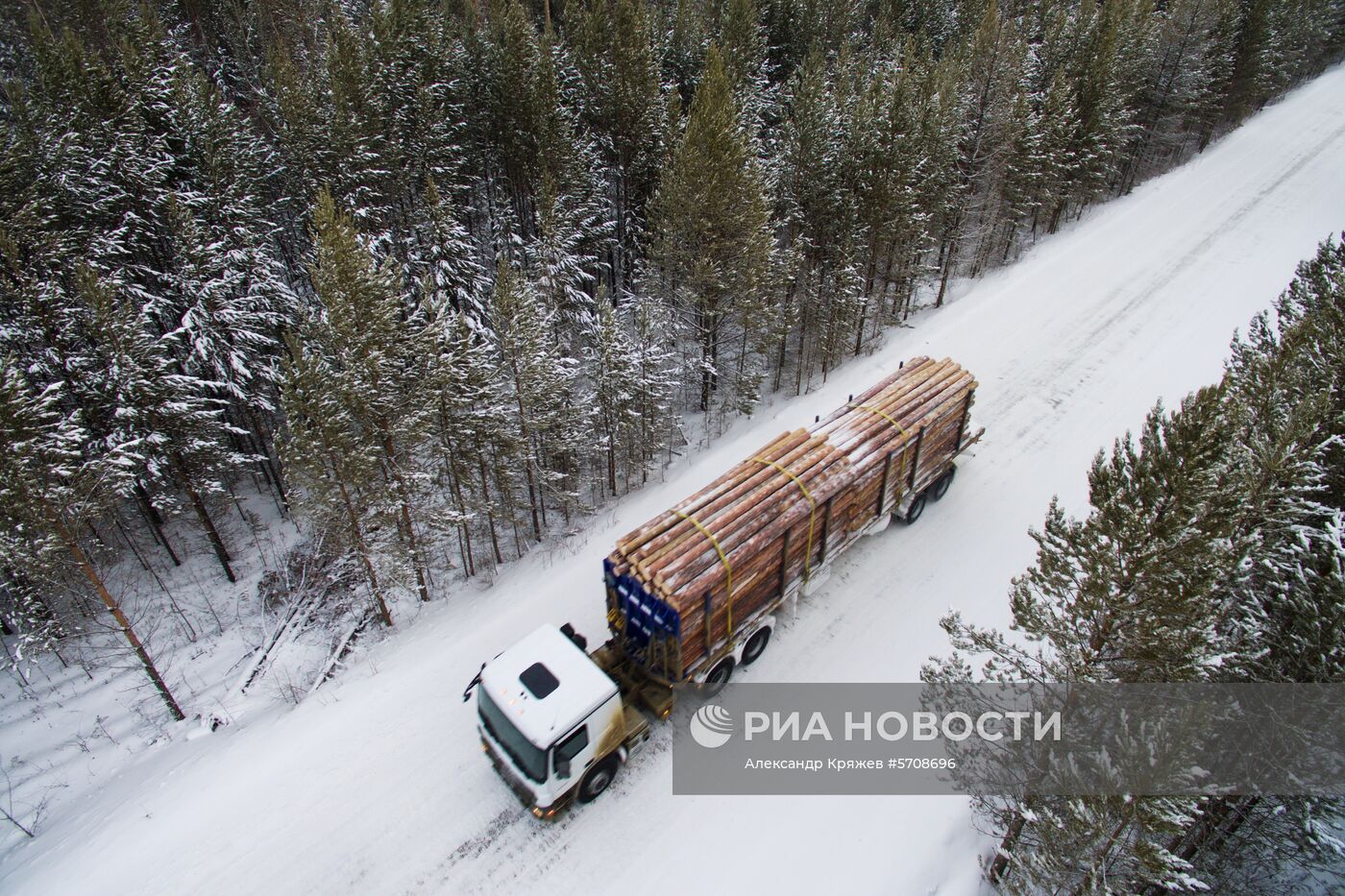 Лесопильное производство АО "Краслесинвест" в Красноярском крае