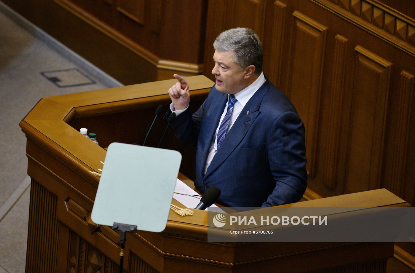 Заседание Верховной рады Украины