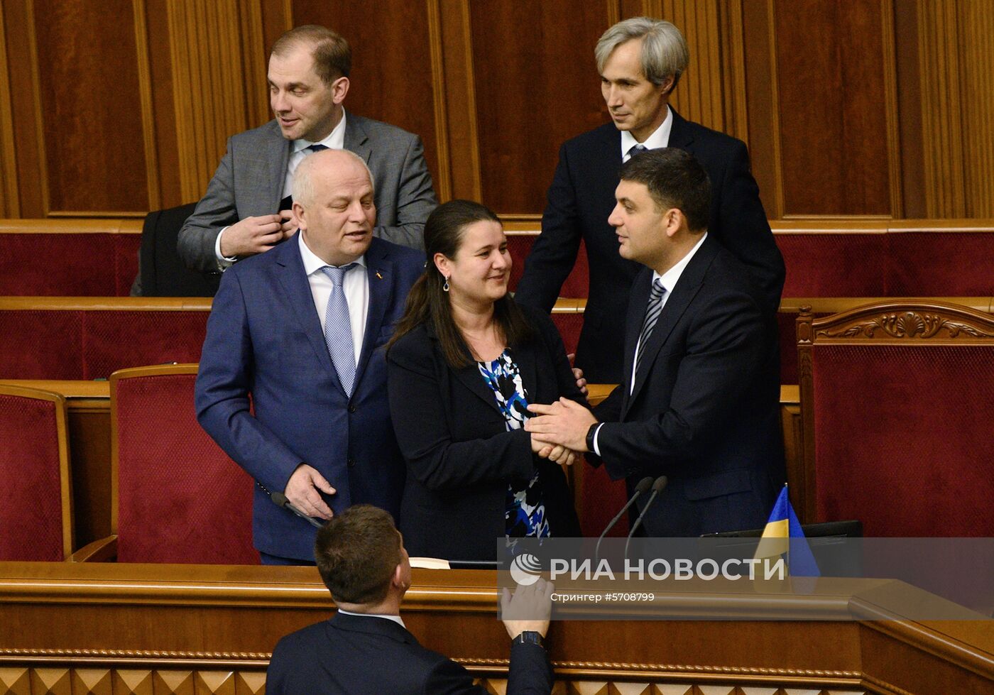 Заседание Верховной рады Украины