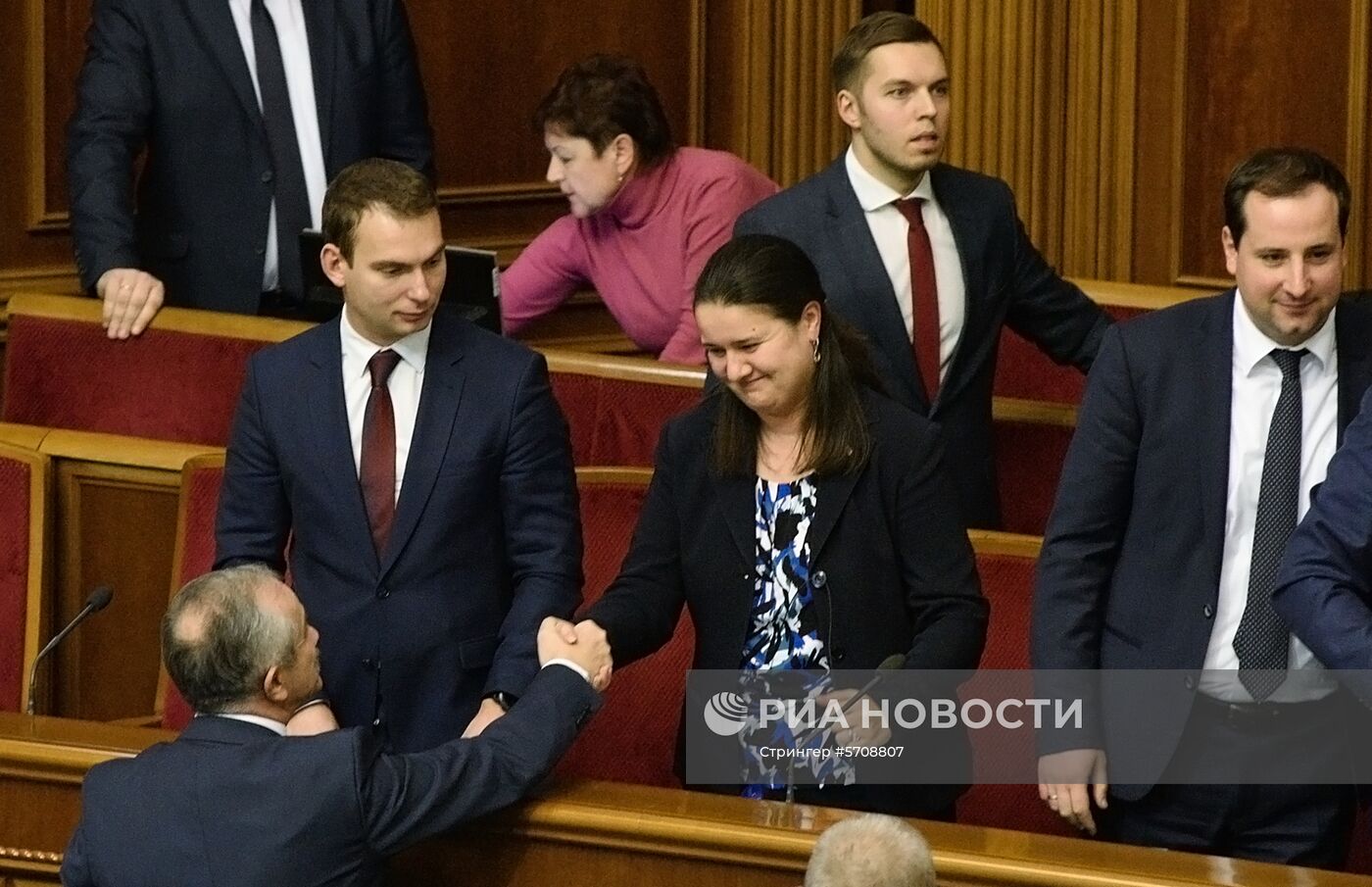 Заседание Верховной рады Украины