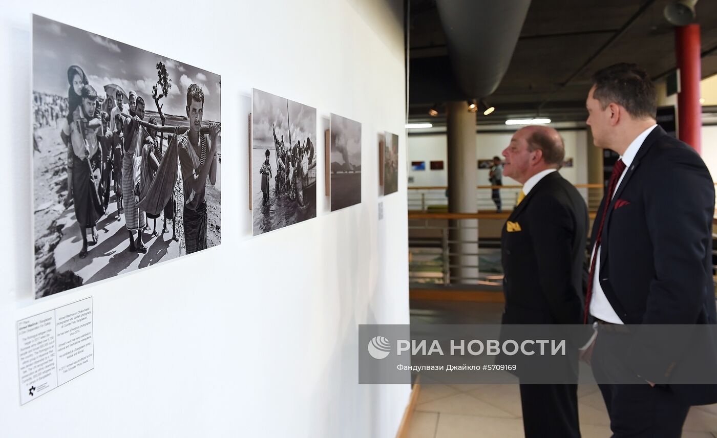 Открытие выставки победителей конкурса им. Андрея Стенина в Кейптауне