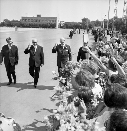 Визит президента Финляндской Республики У. К. Кекконена в СССР