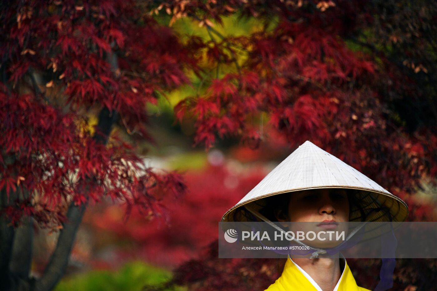 Открытие японского сада в Крыму