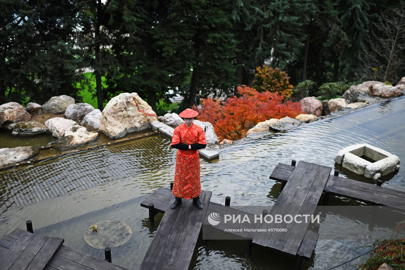 Открытие японского сада в Крыму