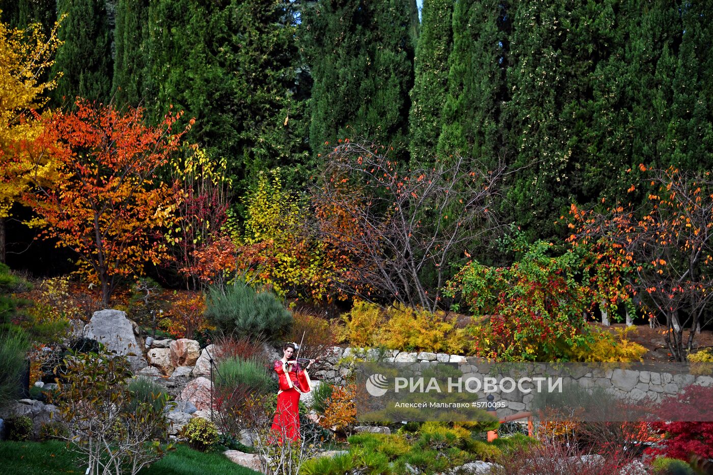 Открытие японского сада в Крыму