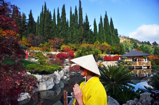 Открытие японского сада в Крыму