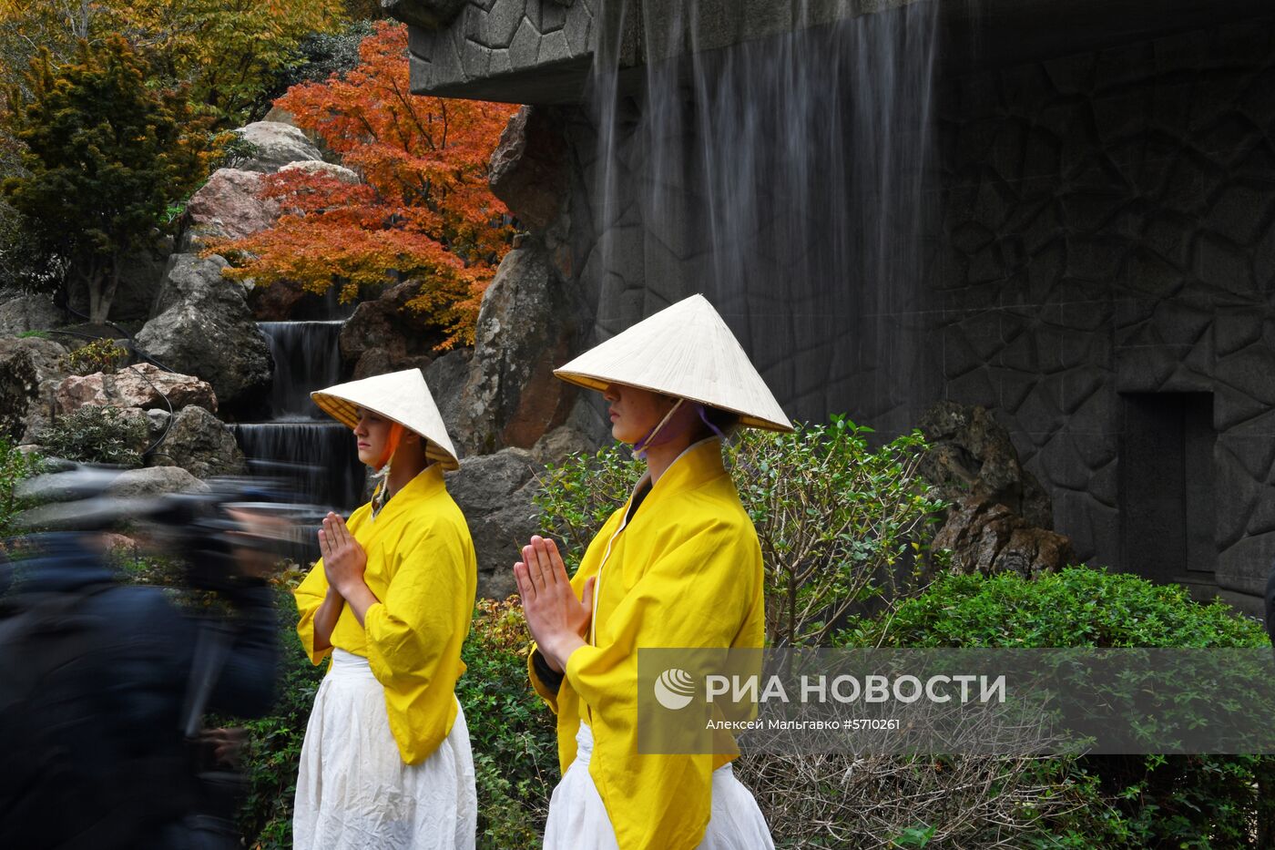 Открытие японского сада в Крыму