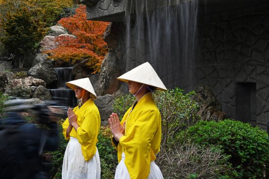 Открытие японского сада в Крыму