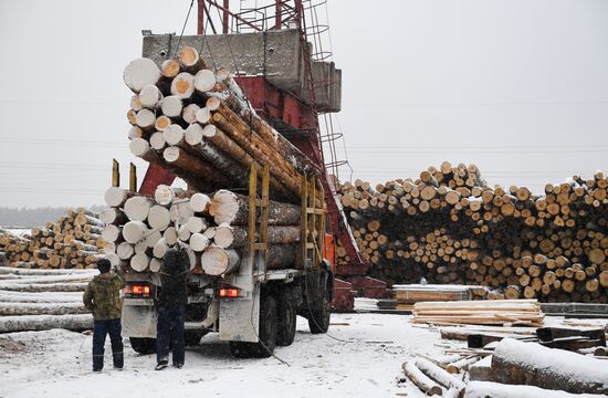 Частные лесоперерабатывающие предприятия в Красноярском крае