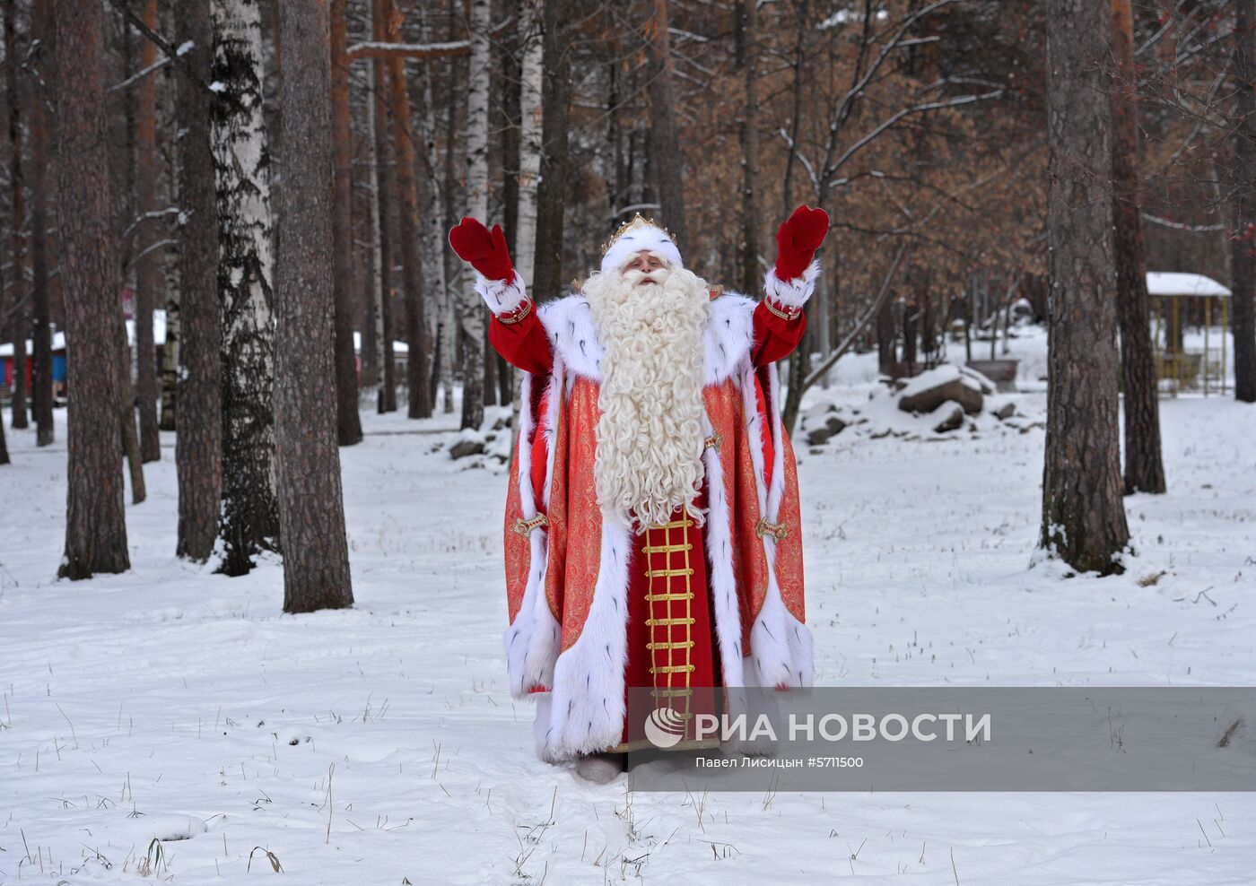 Всероссийский Дед Мороз посетил Екатеринбург