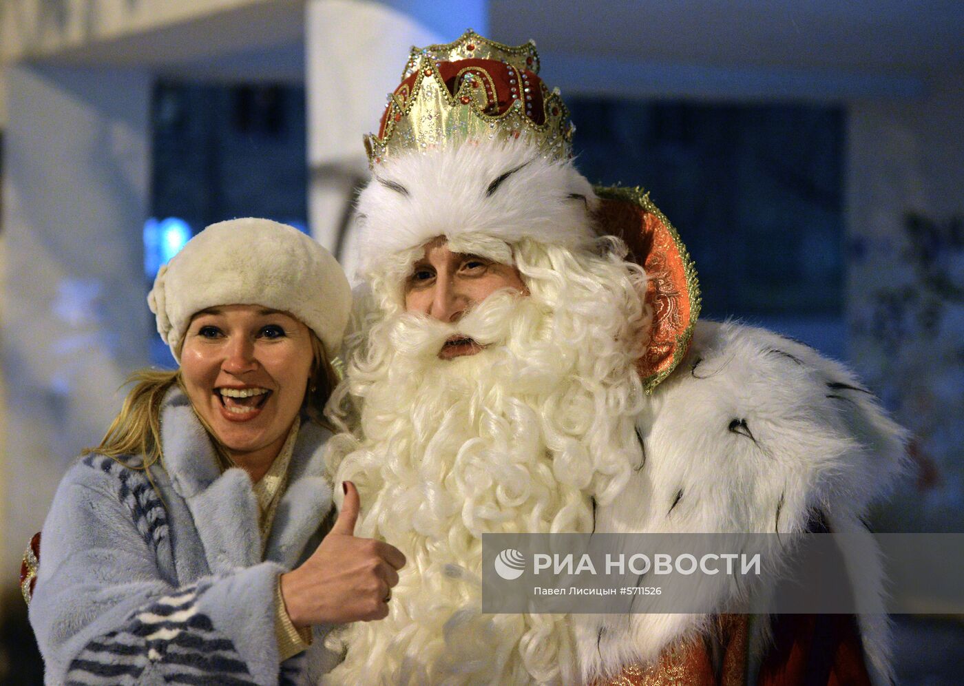 Всероссийский Дед Мороз посетил Екатеринбург