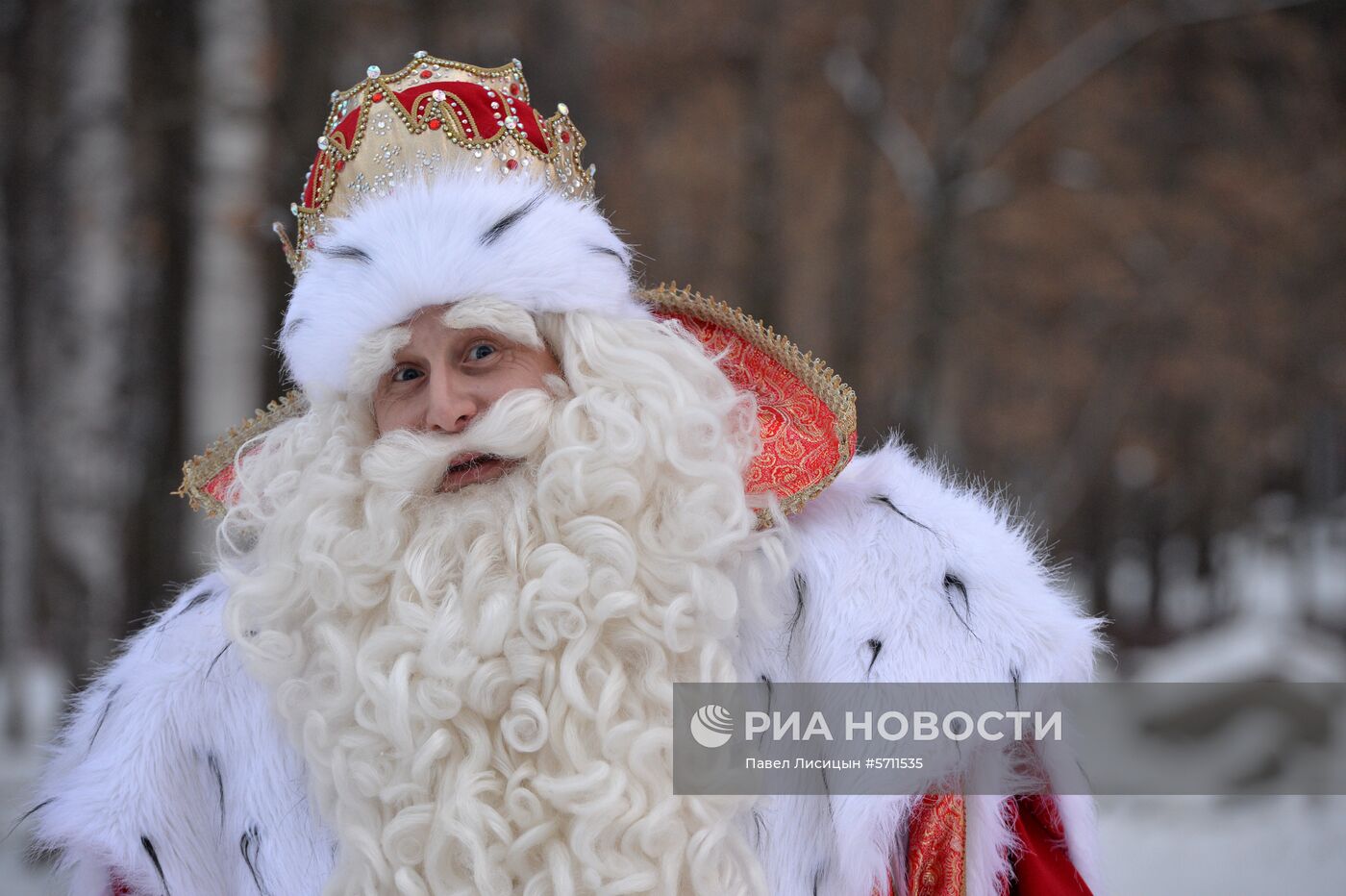 Всероссийский Дед Мороз посетил Екатеринбург