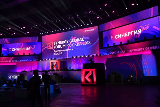 Synergy Global Forum в Москве. День первый