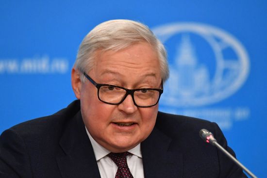 Брифинг заместителя главы МИД РФ С. Рябкова