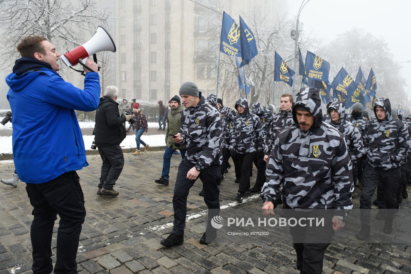 Акции националистов в Киеве