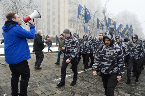 Акции националистов в Киеве