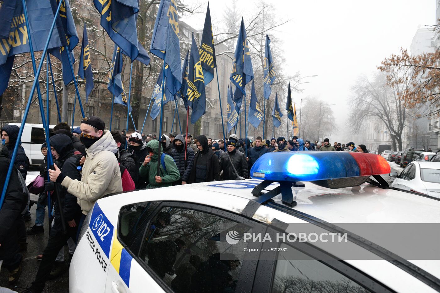 Акции националистов в Киеве