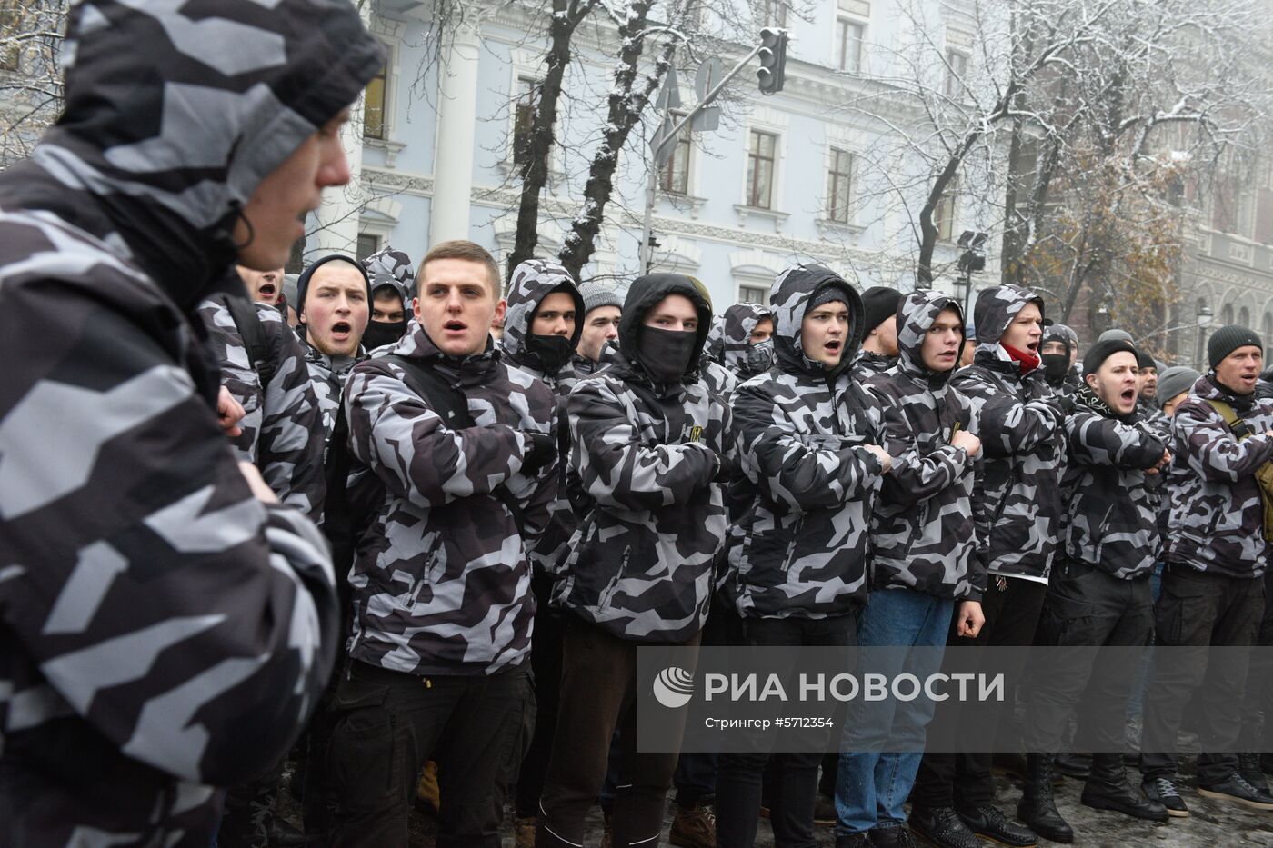 Акции националистов в Киеве