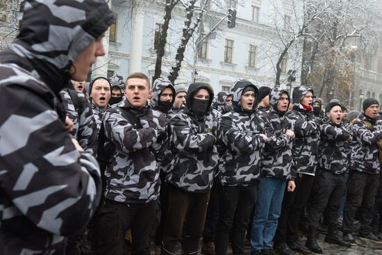 Акции националистов в Киеве