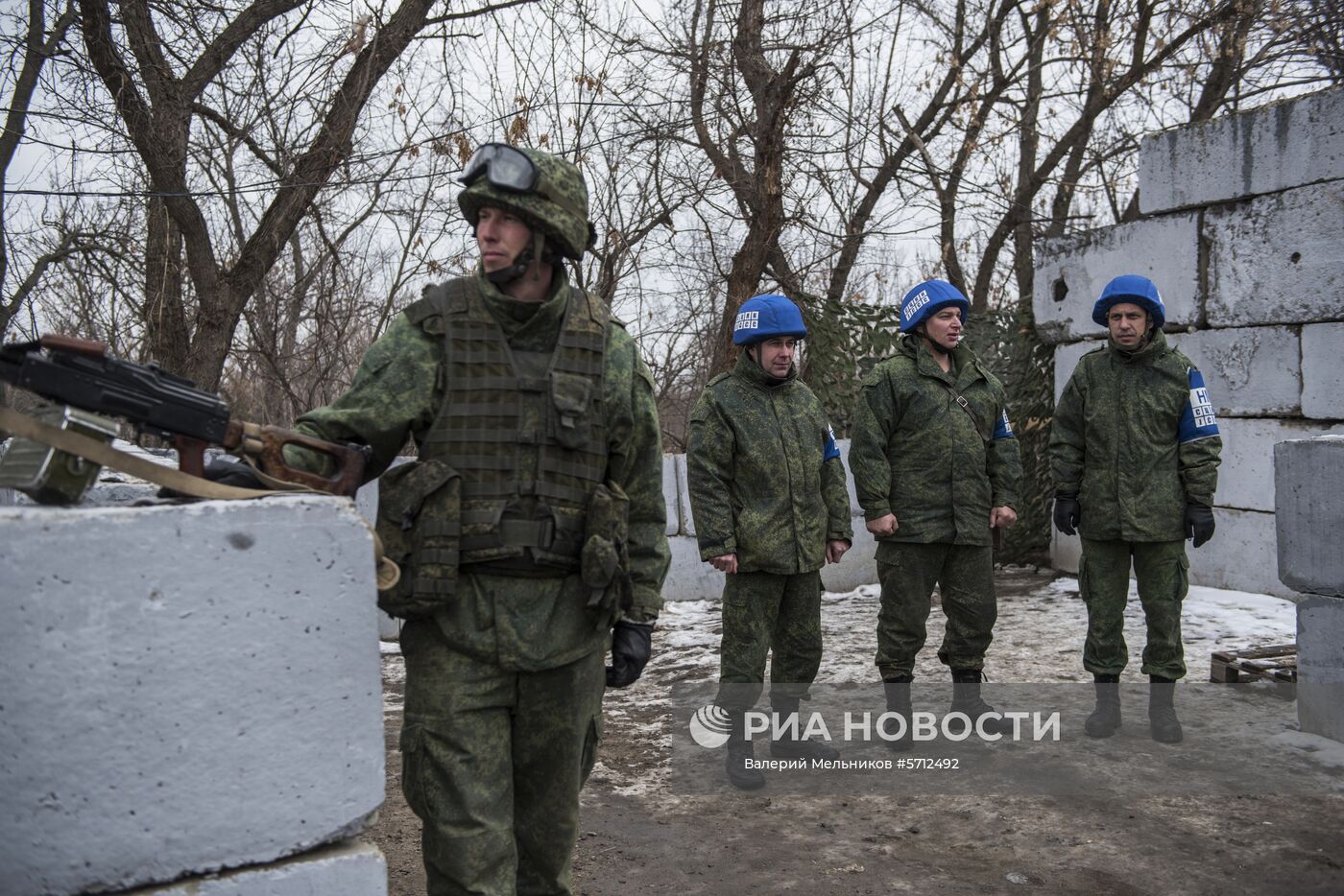 КПП в Станице Луганской