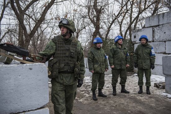 КПП в Станице Луганской