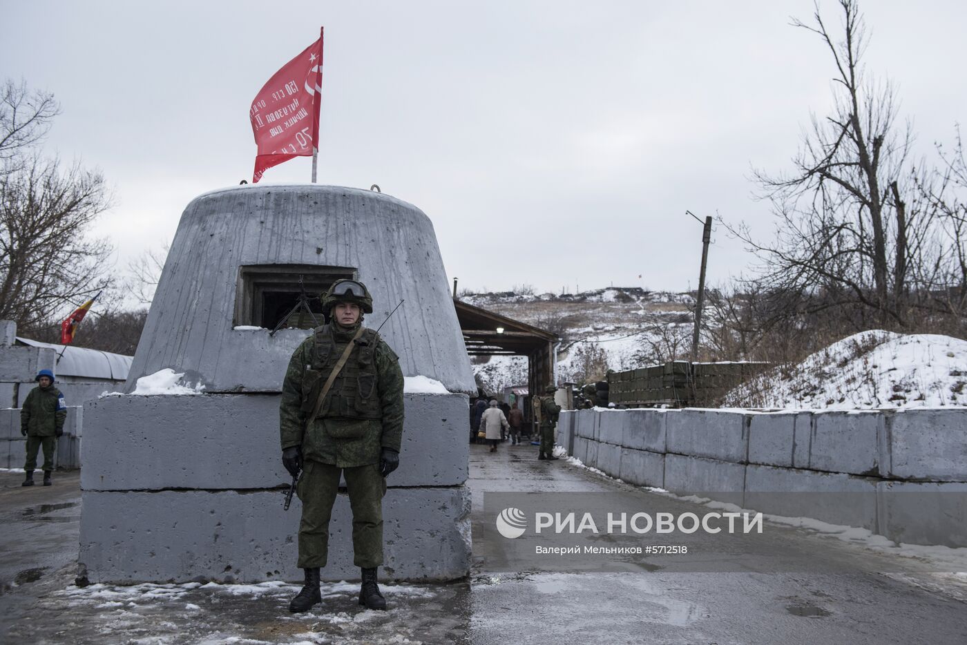 КПП в Станице Луганской