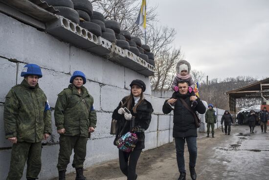 КПП в Станице Луганской