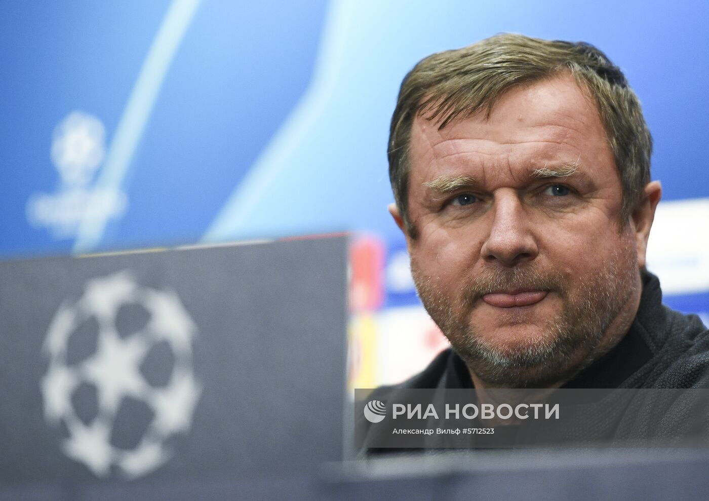 Футбол. Лига чемпионов. Тренировка ФК "Виктория"