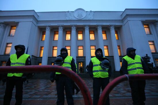 Акции националистов в Киеве