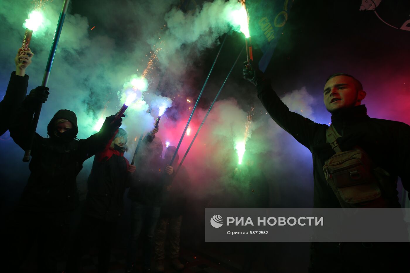 Акции националистов в Киеве