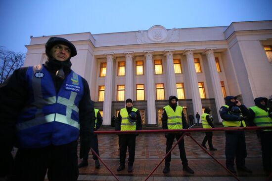 Акции националистов в Киеве