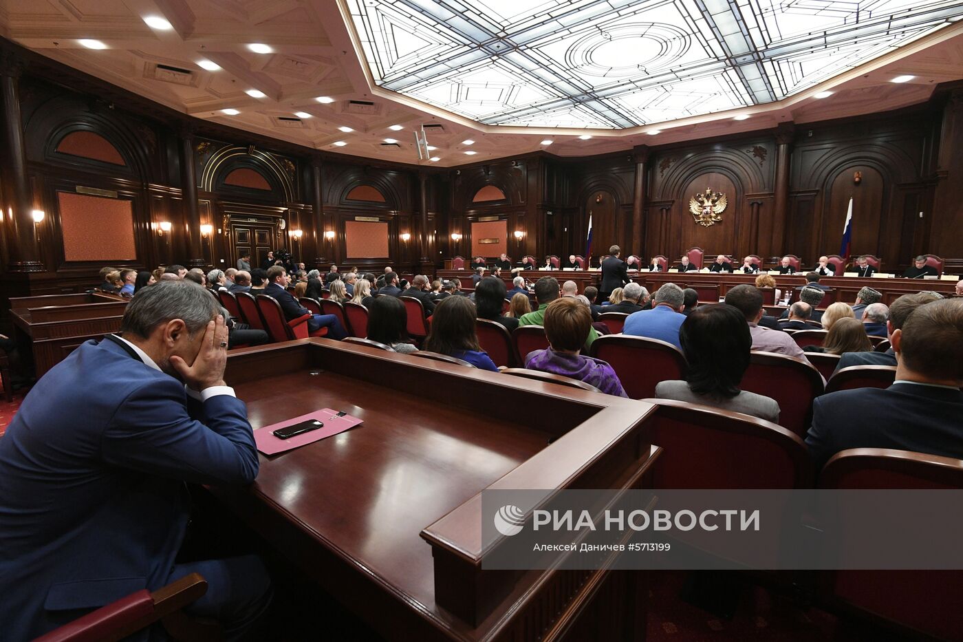 Заседание суда по делу об административной границе между Чечней и Ингушетией