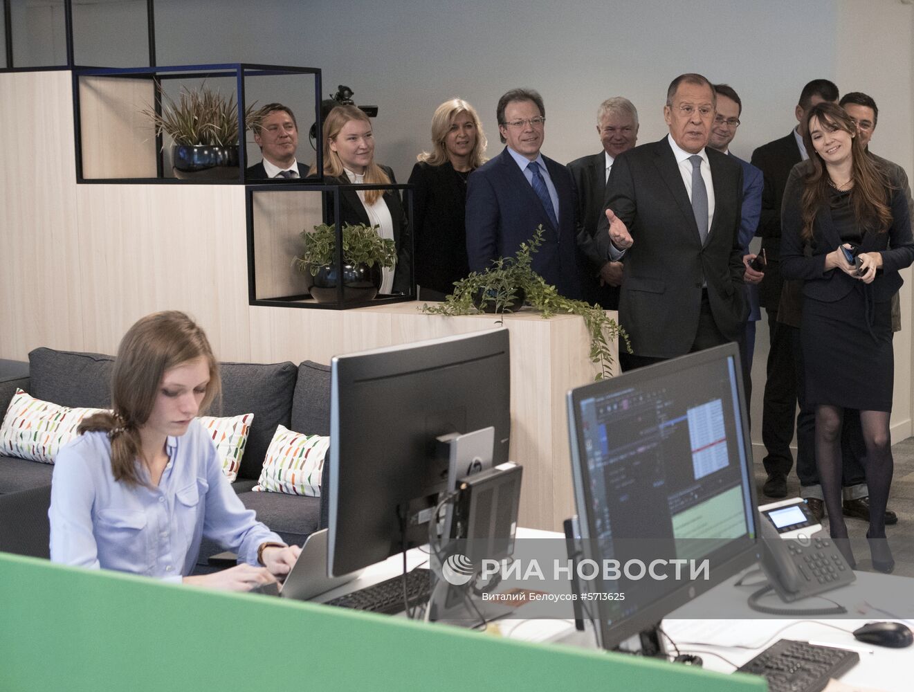 Визит главы МИД РФ С. Лаврова во Францию 